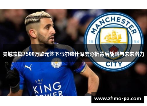 曼城豪掷7500万欧元签下马尔穆什深度分析背后战略与未来潜力